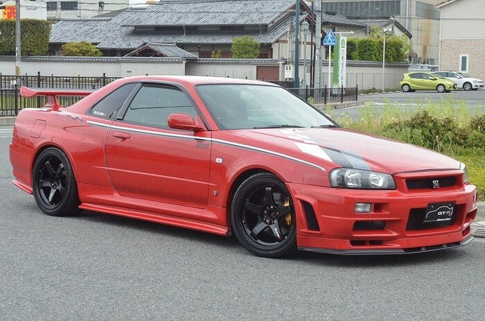 Nissan Skyline GT-R R34, третье поколение модели/ Фото: jdmcars.jp