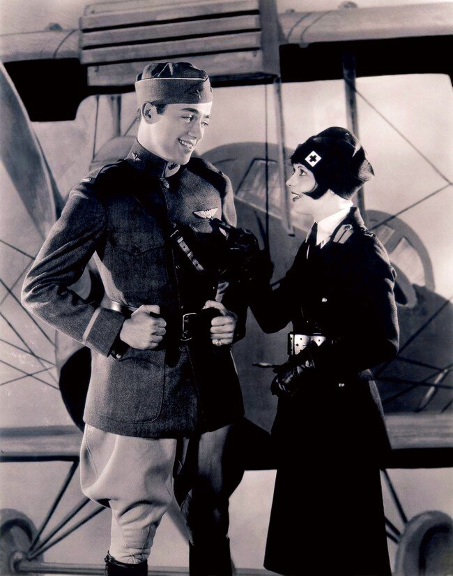 Кадр из фильма "Крылья" из открытых источников