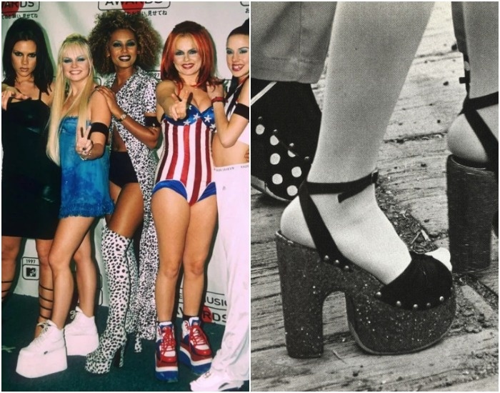 Многие девочки брали пример с солисток группы Spice Girls