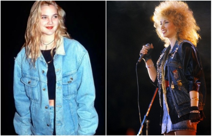 Была популярна любая одежда из денима