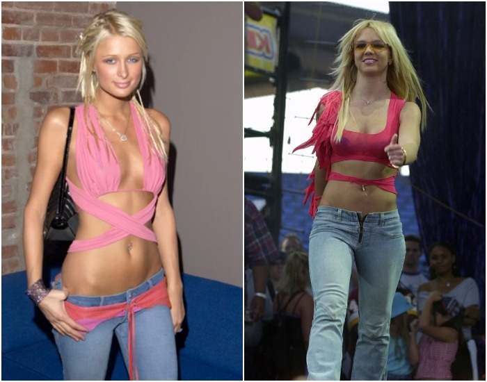 Такие джинсы носили все звезды 90-х. / Фото: shoppingschool.ru