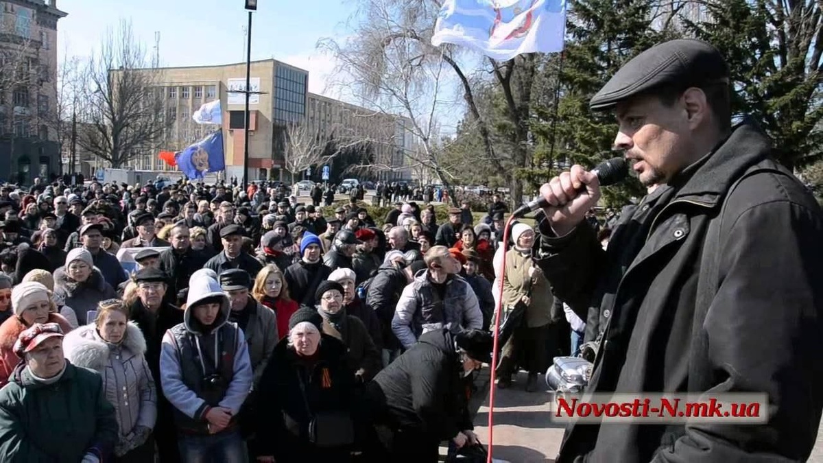 Выступление Юрия Барбашова на антимайдане.