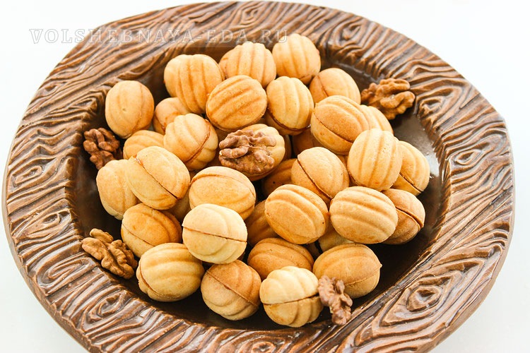 «Орешки» рассыпчатые на маргарине