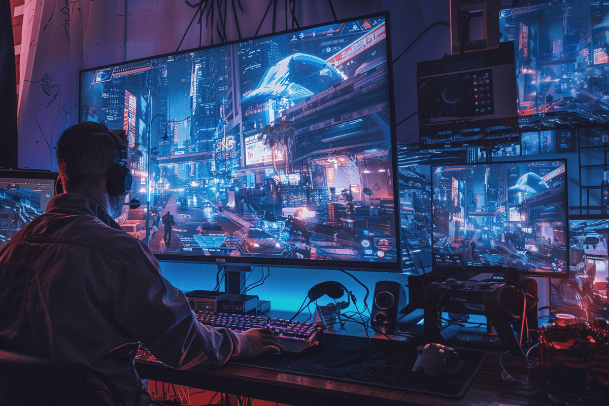 Картинка сделанная ИИ, вот такое нас ждет будущее.