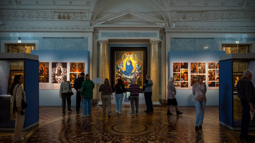 Выставка «Три нидерландские Мадонны. К завершению реставрации» в Государственной Эрмитаже .📷Фото: Государственный Эрмитаж / ВКонтакте