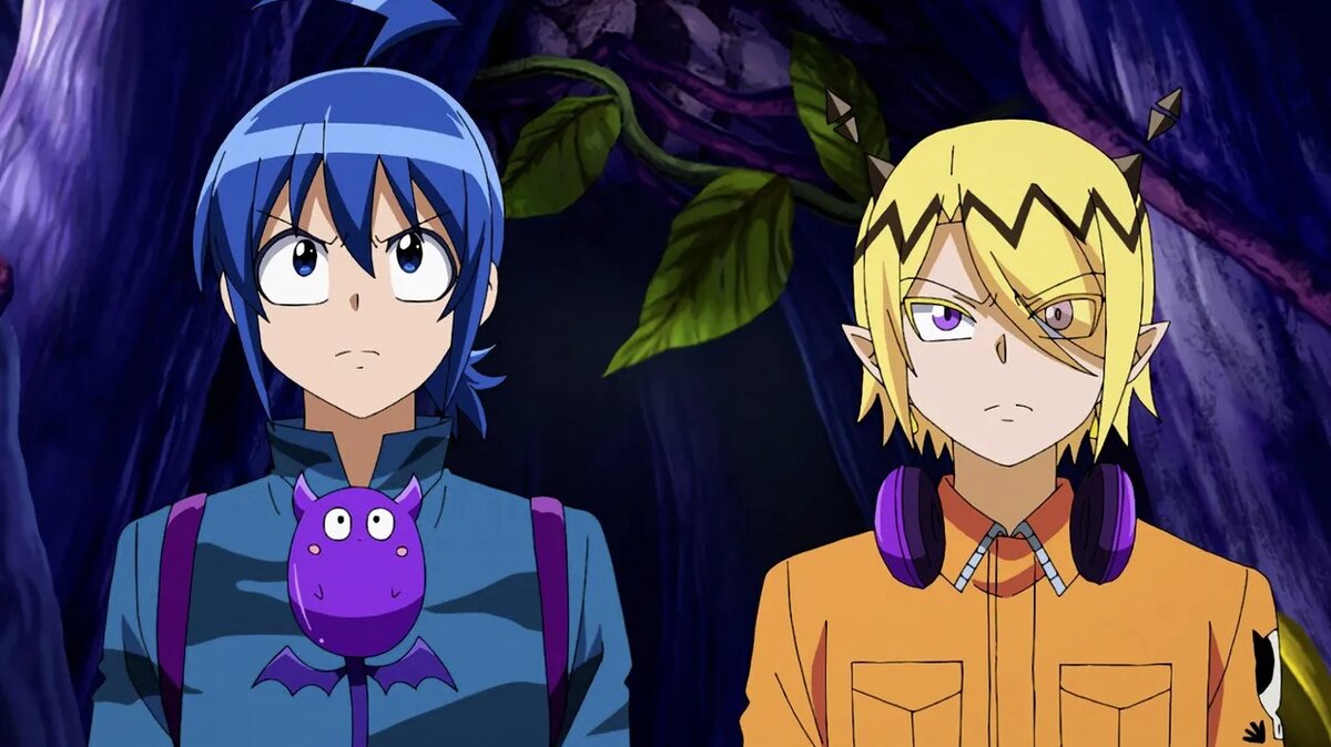 Кадр из аниме «Добро пожаловать в ад, Ирума!»   📷