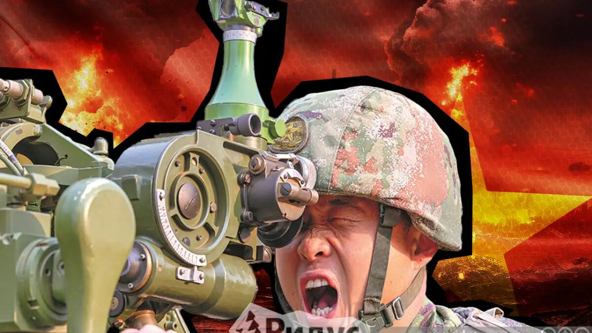    Китайский военнослужащий.