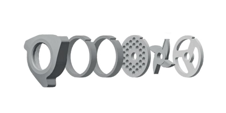 Система ножей и решеток Полуунгер