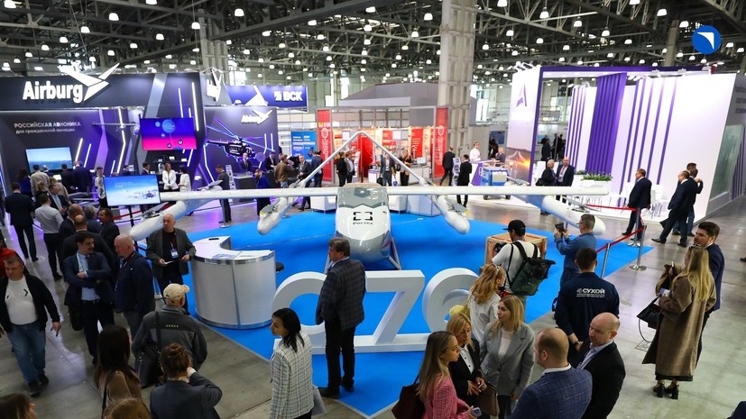     С-76 на выставке HeliRussia 2025  ПАО «ОАК»