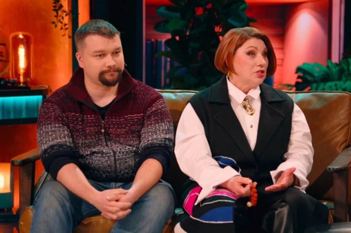    Роза Сябитова с сыном Денисом.