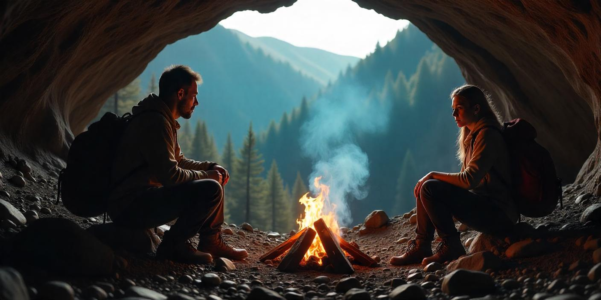 Пещера в горах как вариант укрытия