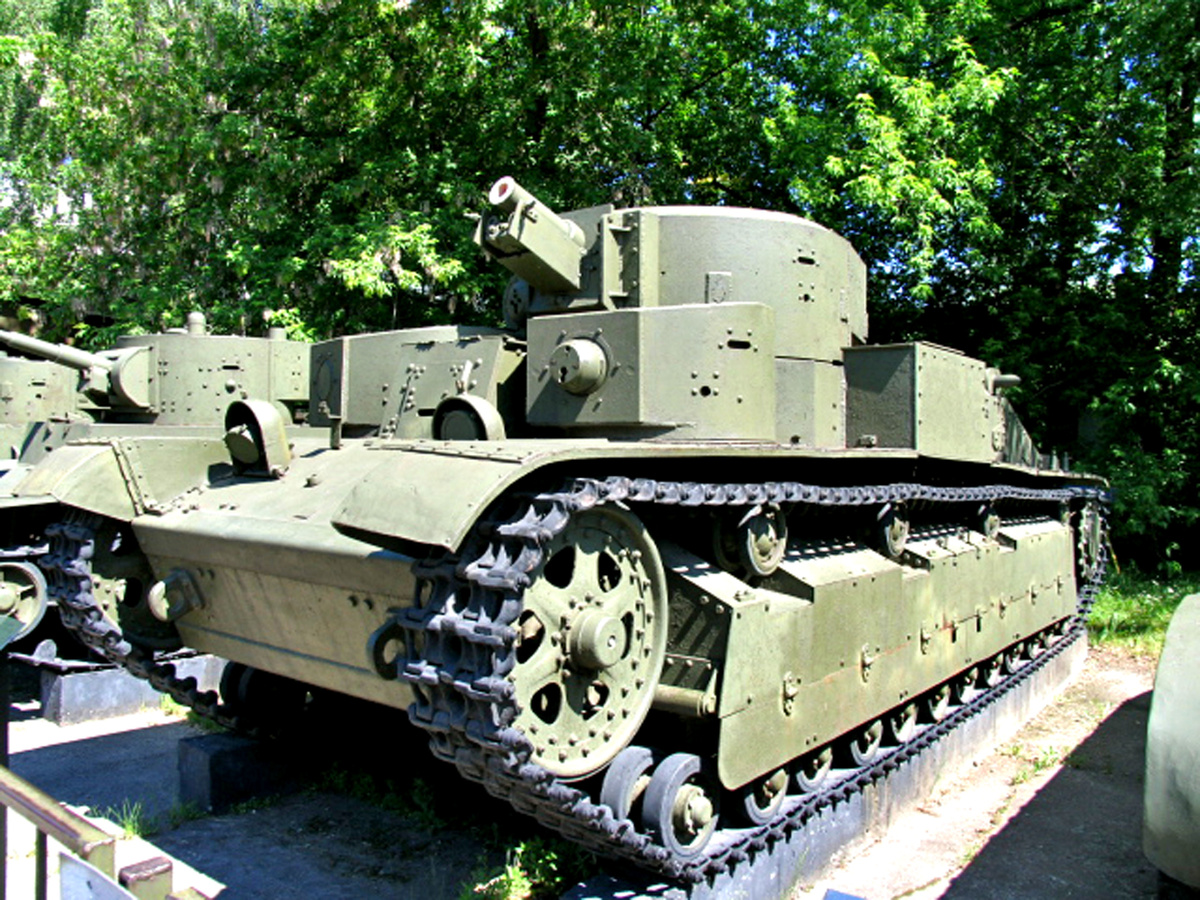 Танк Т-28, вооружённый пушкой КТ