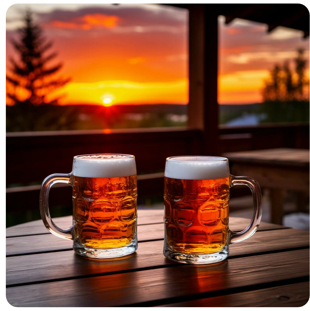 После баньки