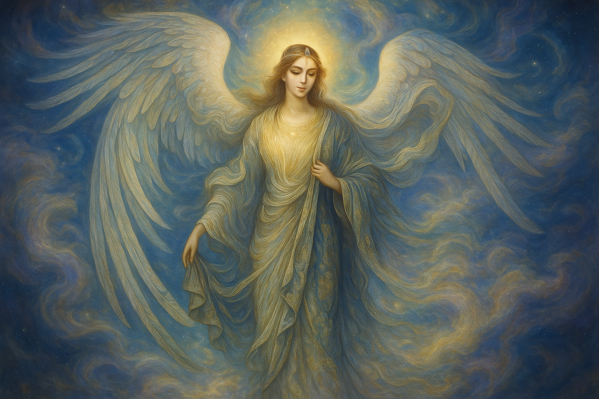 Благая весть от вашего Ангела Хранителя. Она вас нашла потому что вы готовы