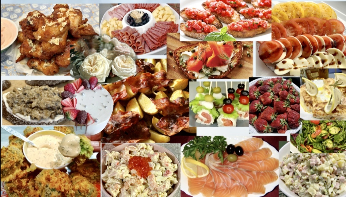 Сделала подборку и составила беспроигрышное праздничное меню на ДЕНЬ рождения: закуски салаты горячее(берите на заметку)