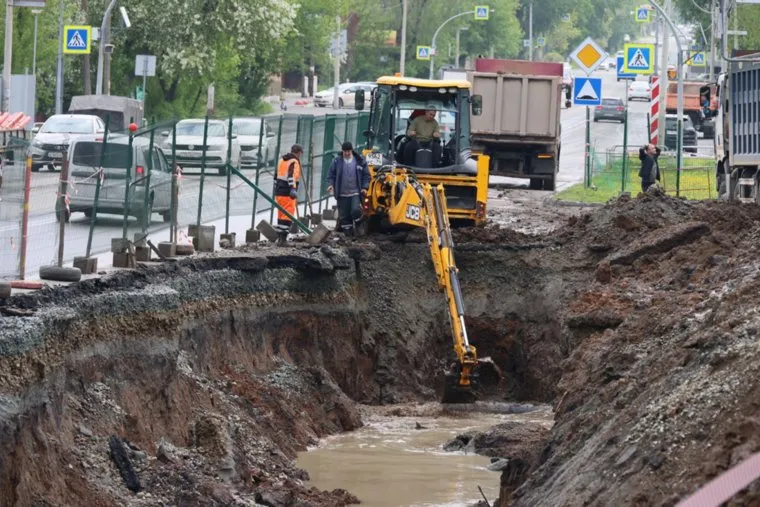 В активной фазе сейчас два крупных и важных объекта
Фото: пресс-служба мэрии