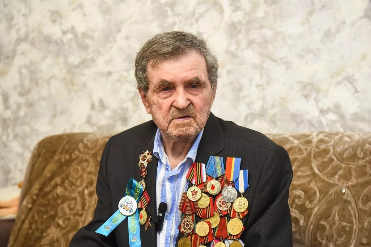 Василий Иванович Зинченко - ветеран Великой Отечественной войны
© Sputnik/Ертай Сарбасов