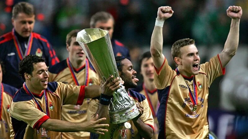     Победа ЦСКА в Кубке УЕФА в 2005 году. trbna.com