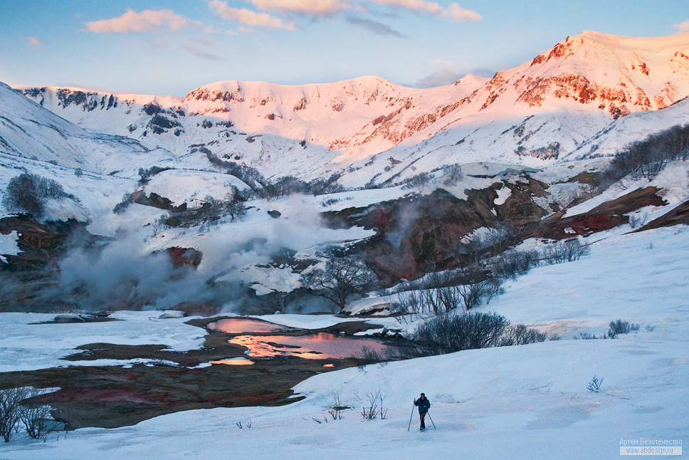 Фото: Весенним вечером в Долине Гейзеров / Артем Безотечество
