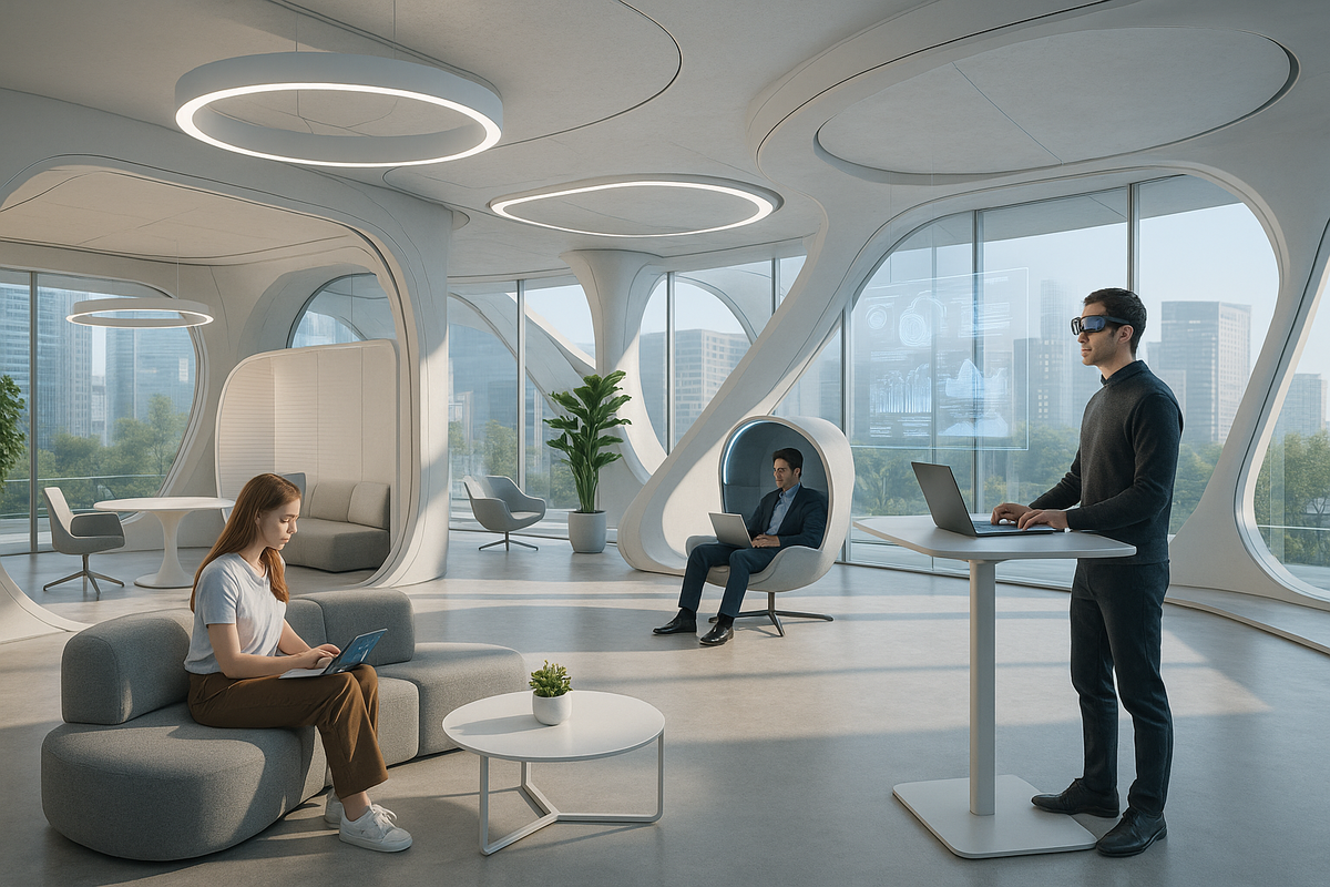 Инновации в дизайне интерьера 2040 - Потолочные Решения