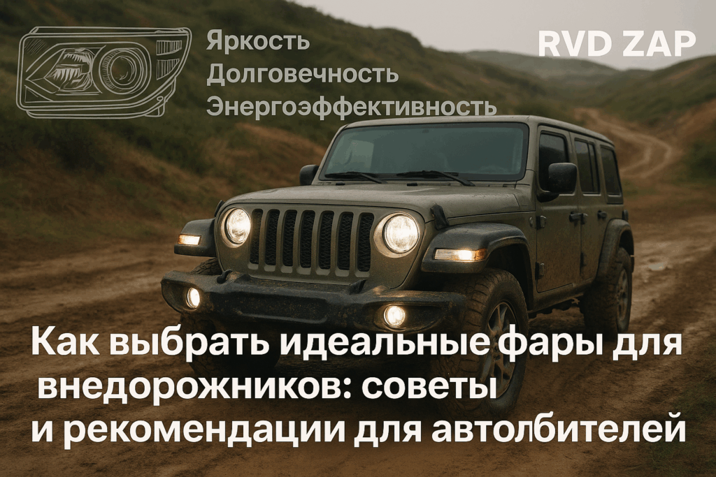   Правильный выбор фар для внедорожника admin