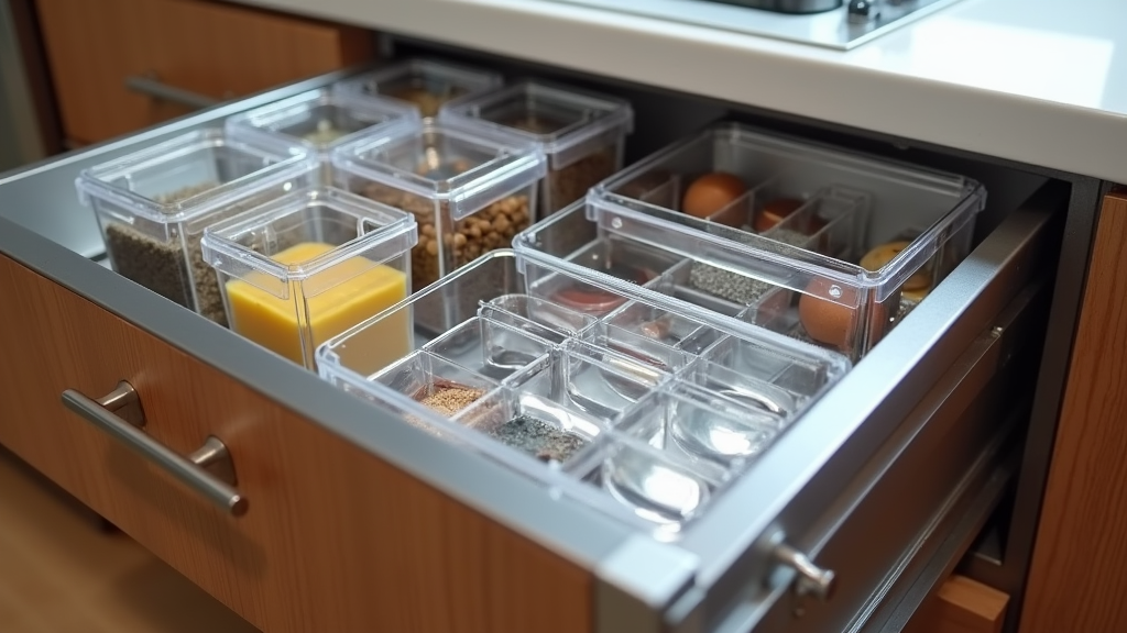 Многоуровневые органайзеры позволяют использовать каждый сантиметр пространства.
