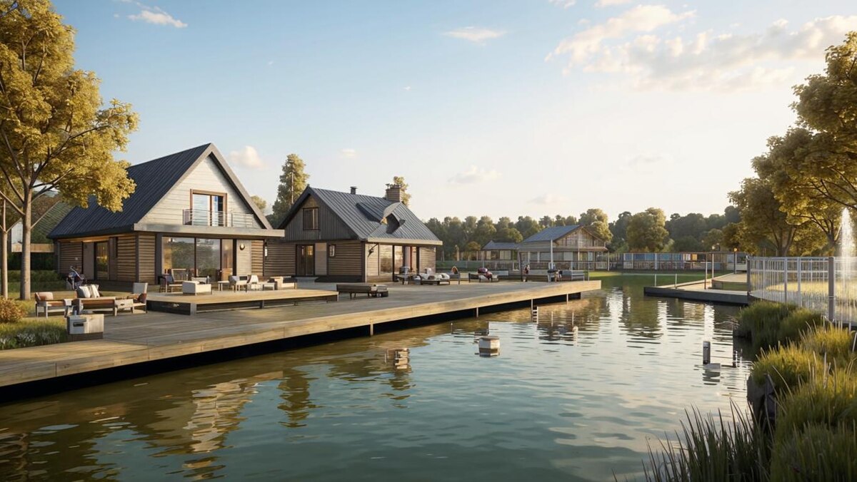 Современный малоэтажный жилой комплекс