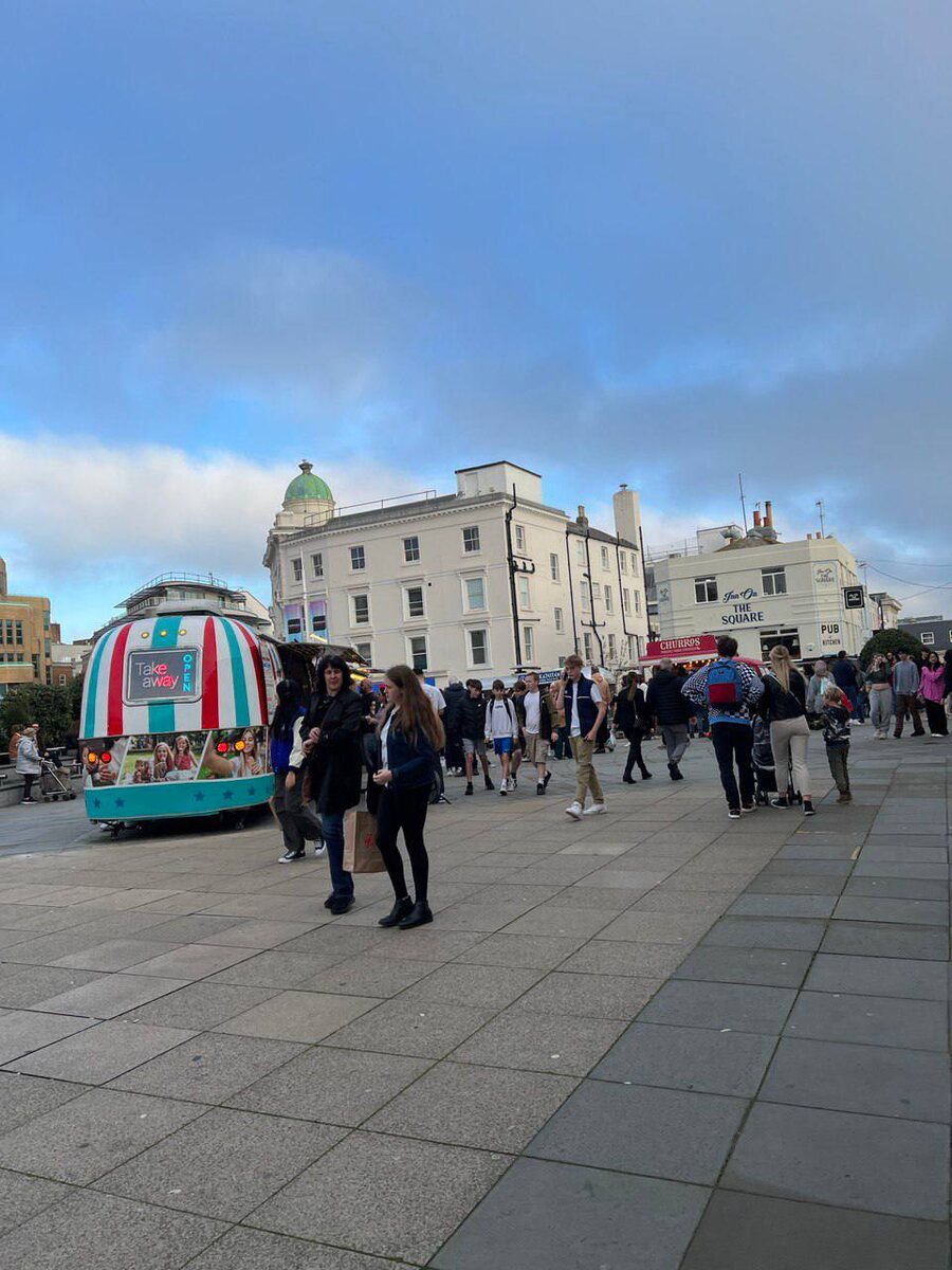 Улицы Брайтона. Южная Англия. Фото из личного архива 