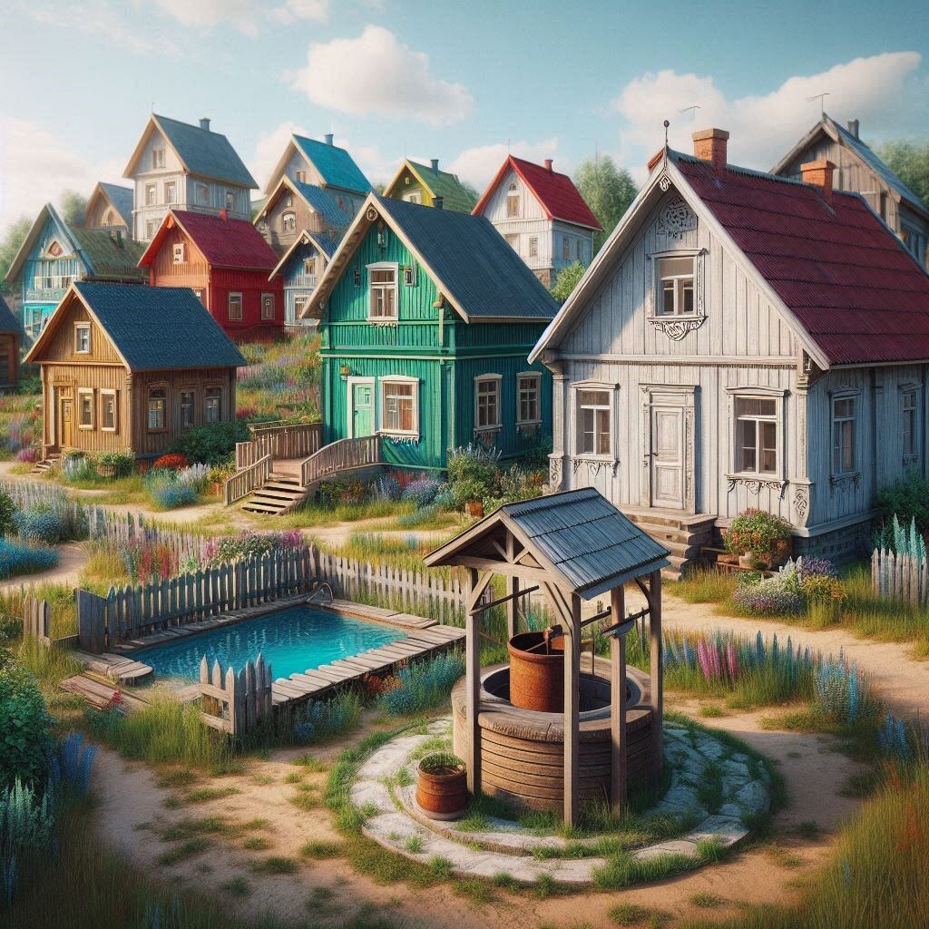 Красивые домики во сне