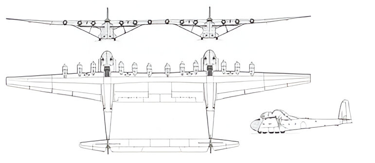 Проект Me 323Z «Zwilling»