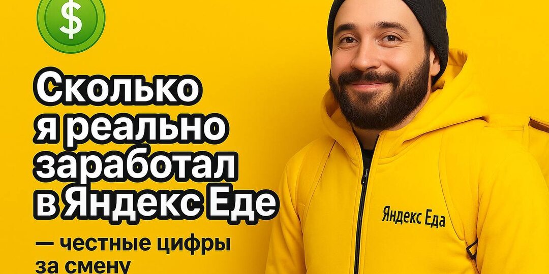 Сколько можно заработать в Яндекс Еде в 2025 - реальные цифры, бонусы и мой опыт