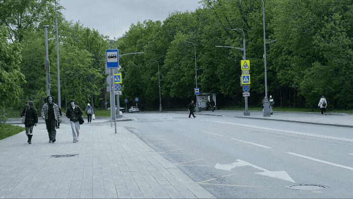 Дорога от метро Сокольники до ЖК