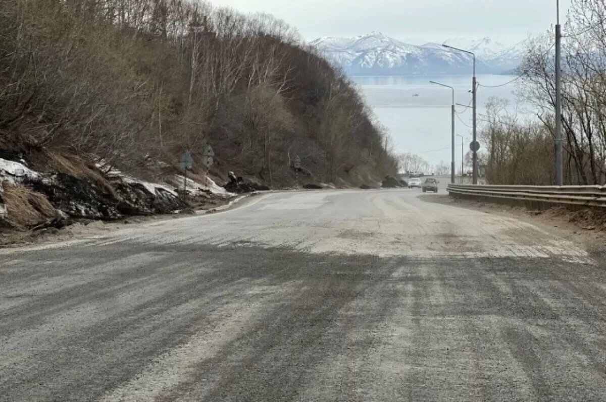    Солодов проверил дорогу по Высотной в Петропавловске