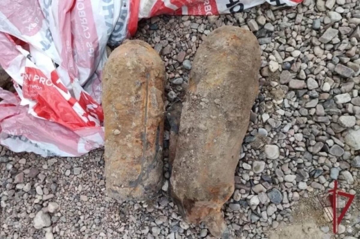    Две опасные авиабомбы выкопали в Улан-Удэ во время земляных работ