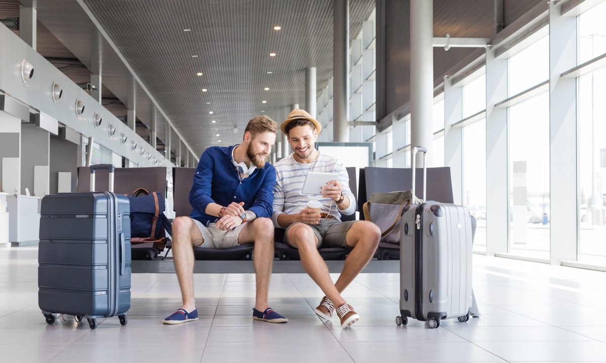 ожидание самолета