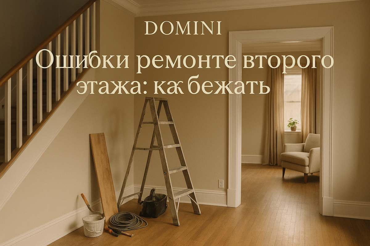    Ошибки при ремонте второго этажа: как избежать проблем в Москве