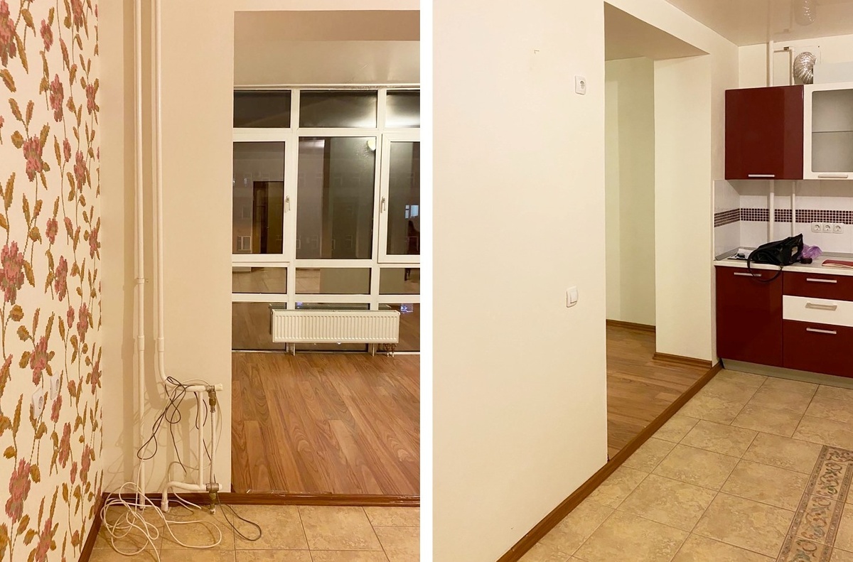 Состояние квартиры ДО ремонта