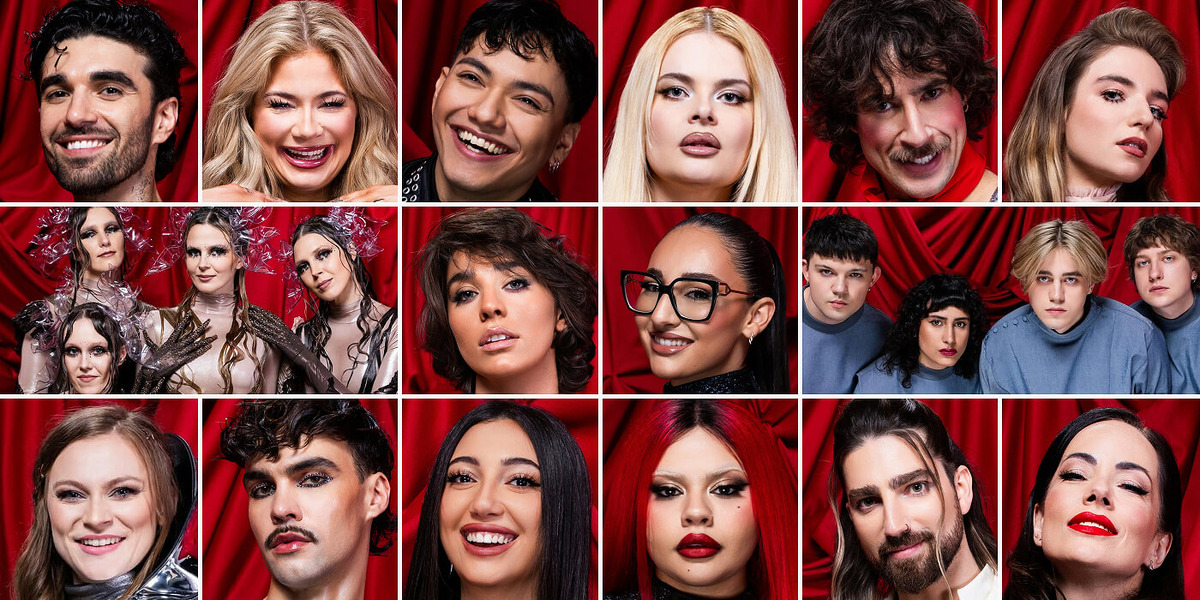 Все участники второго полуфинала