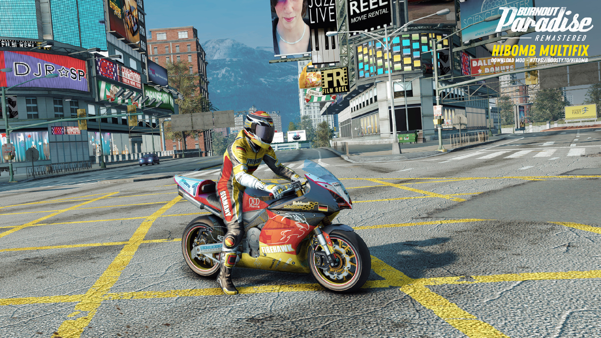 BURNOUT PARADISE REMASTERED МОДЫ СКАЧАТЬ