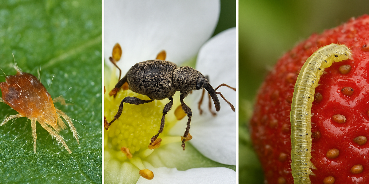 Основные враги клубники от которых помогает фитоверм