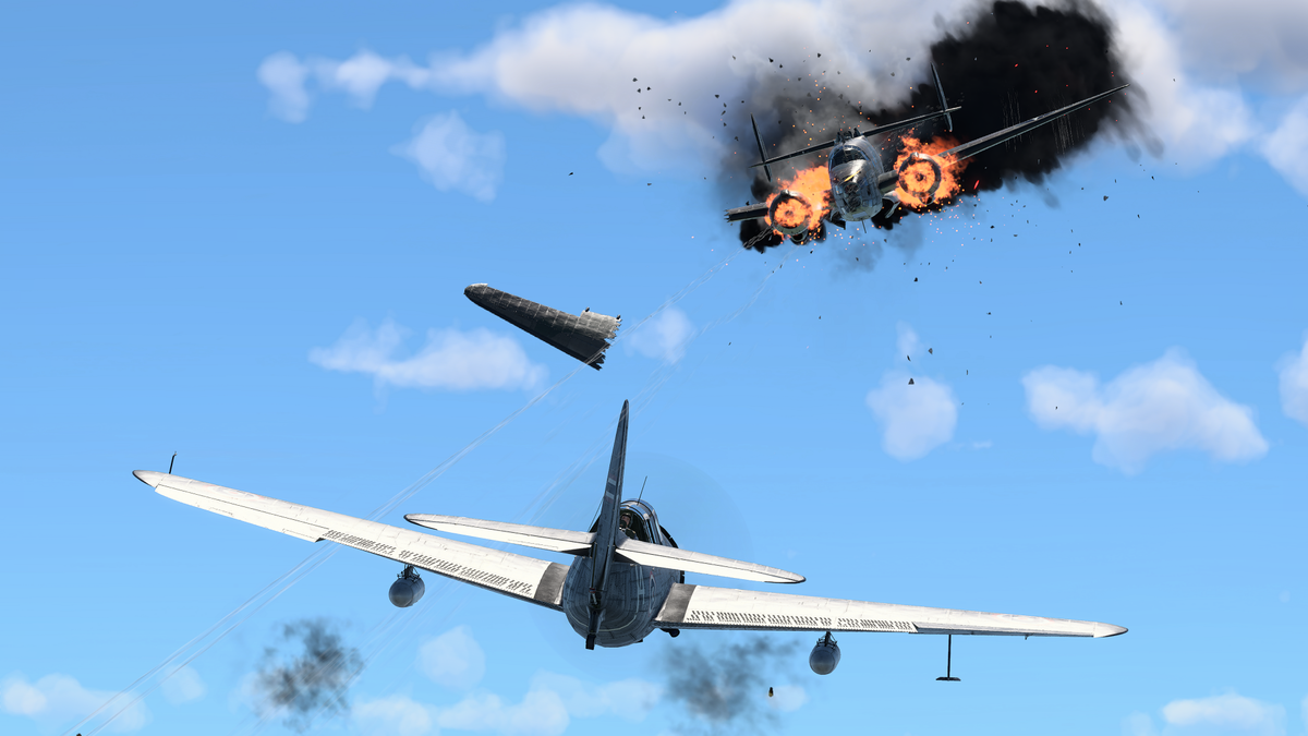 В кабине американских бомбардировщиков всегда тепло