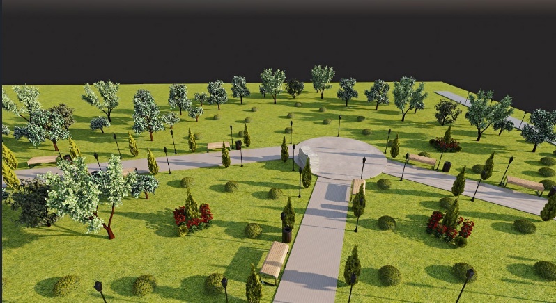    Проект благоустройства сада Памяти Героев в Петрозаводске