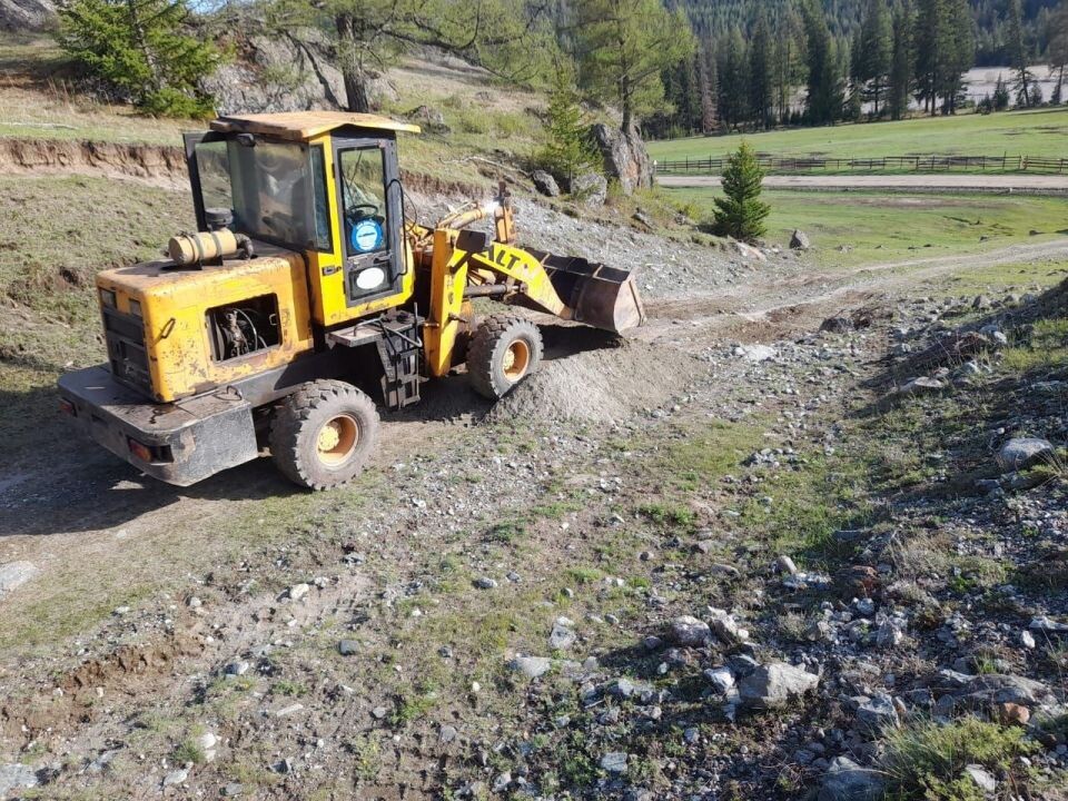    Подтопление и временный проезд на дороге Улаган – Кара-Кудюр. Источник: Горно-Алтайавтодор