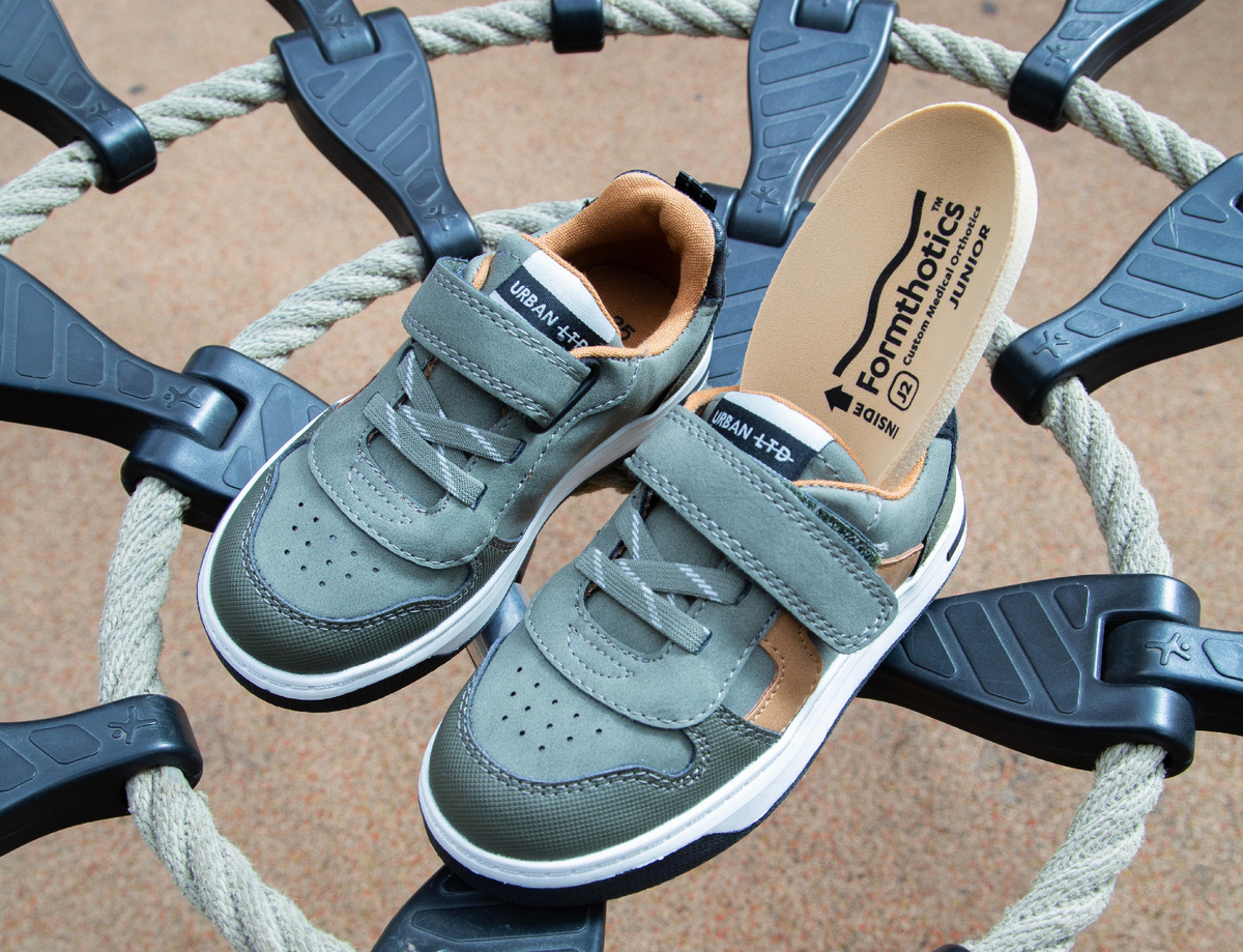 Индивидуальные ортопедические стельки Формтотикс для детей от 2 лет.