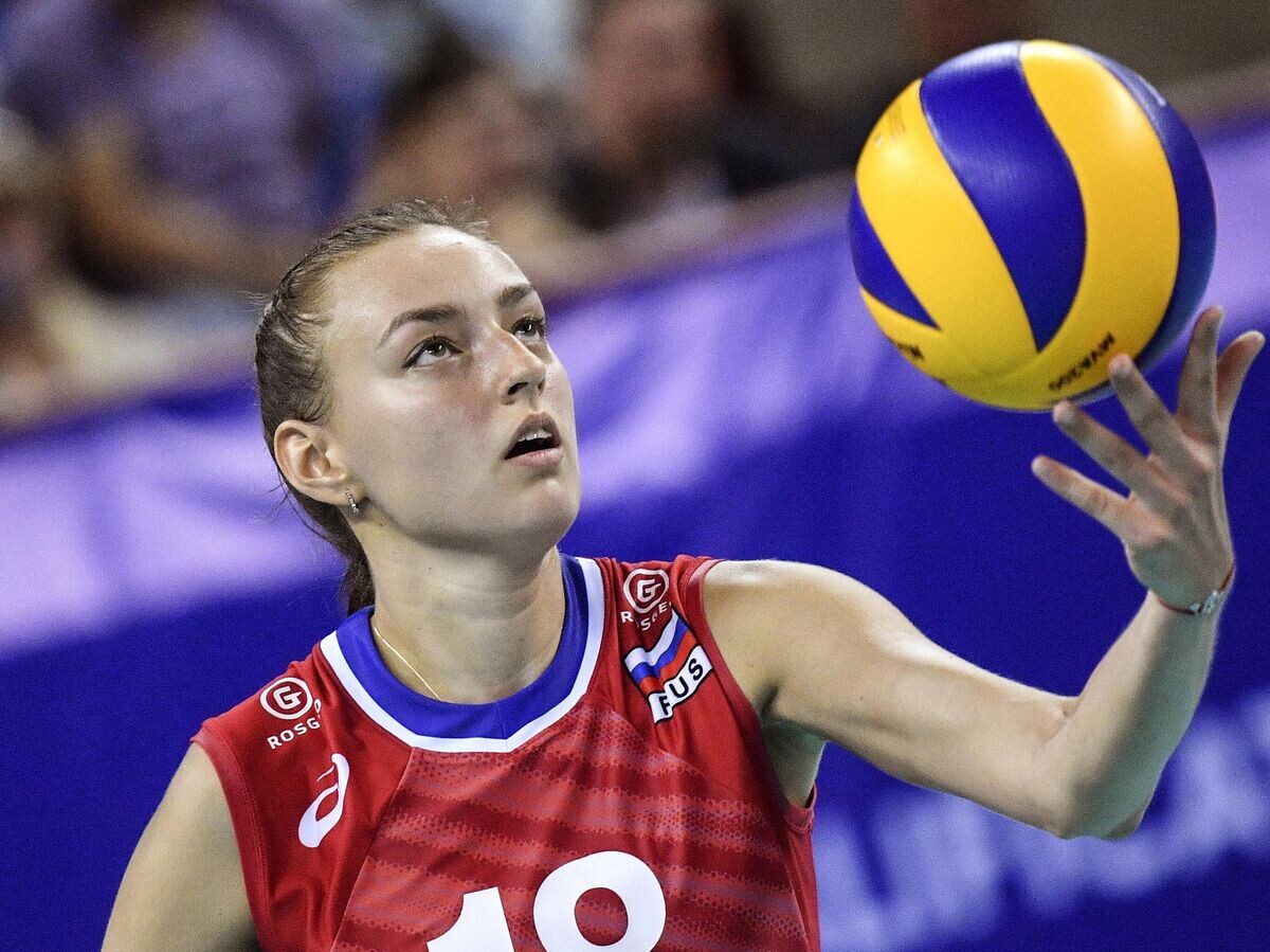    Волейбол. Женщины. Олимпийский отбор. Матч Россия - Республика Корея© РИА Новости / Владимир Песня
