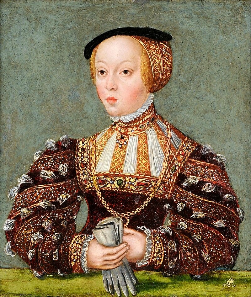 Портрет Елизаветы. Художник Лукас Кранах