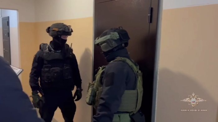 Скриншот из видео задержания в Telegram-канале Ирины Волк.