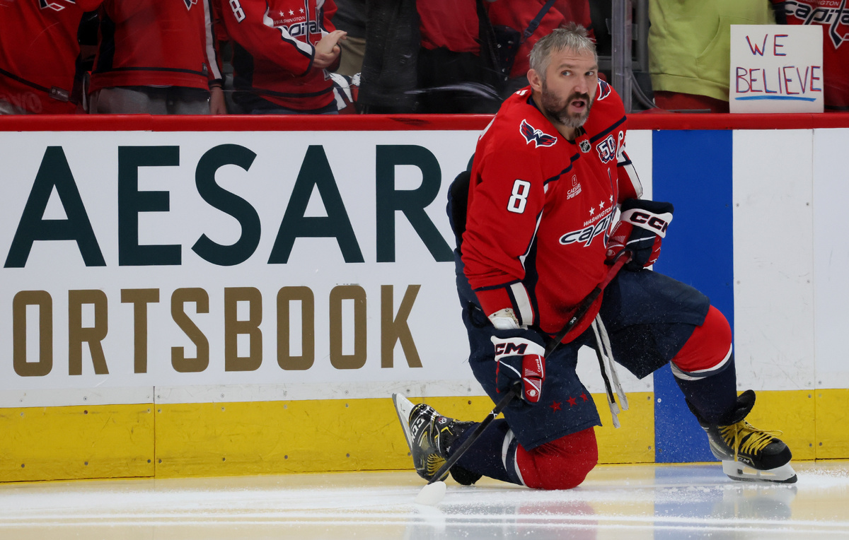    Нападающий "Вашингтона" Александр Овечкин  Bruce Bennett/Getty Images