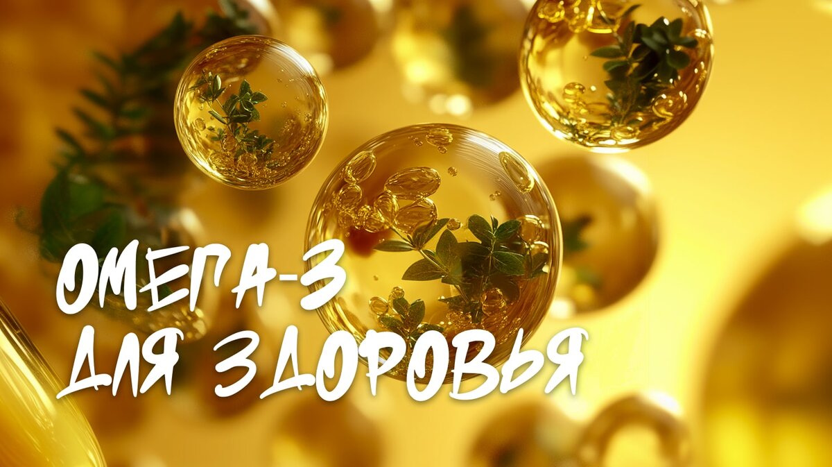 ОМЕГА-3 ПОЛЬЗА ДЛЯ ЗДОРОВЬЯ