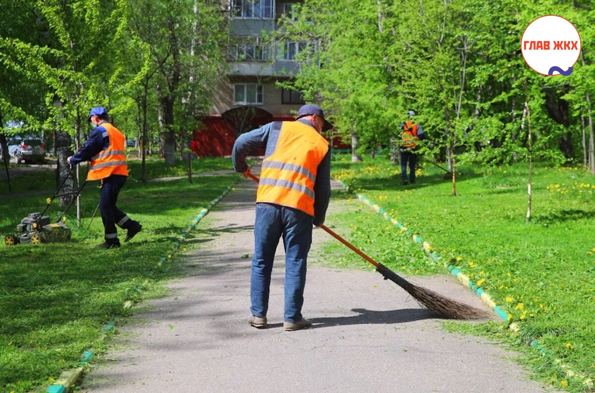 Содержание дворовых территорий в весенне–летний период
